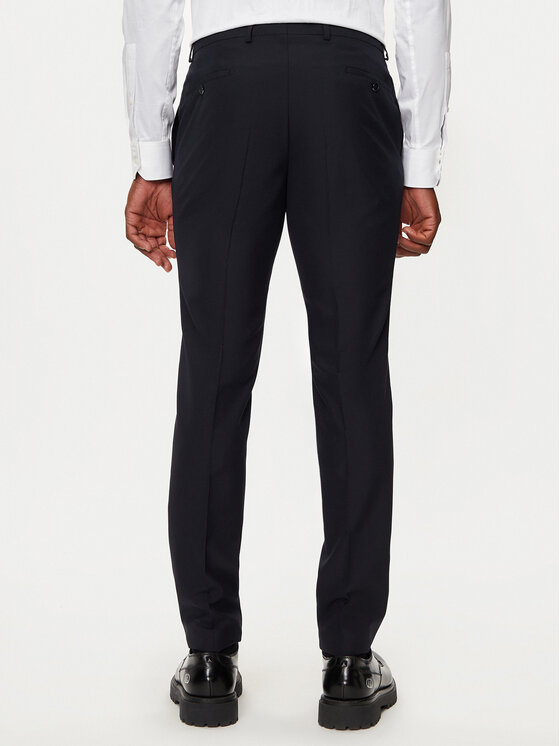 KARL LAGERFELD KARL LAGERFELD Obleka 115244 544008 Mornarsko modra Slim Fit