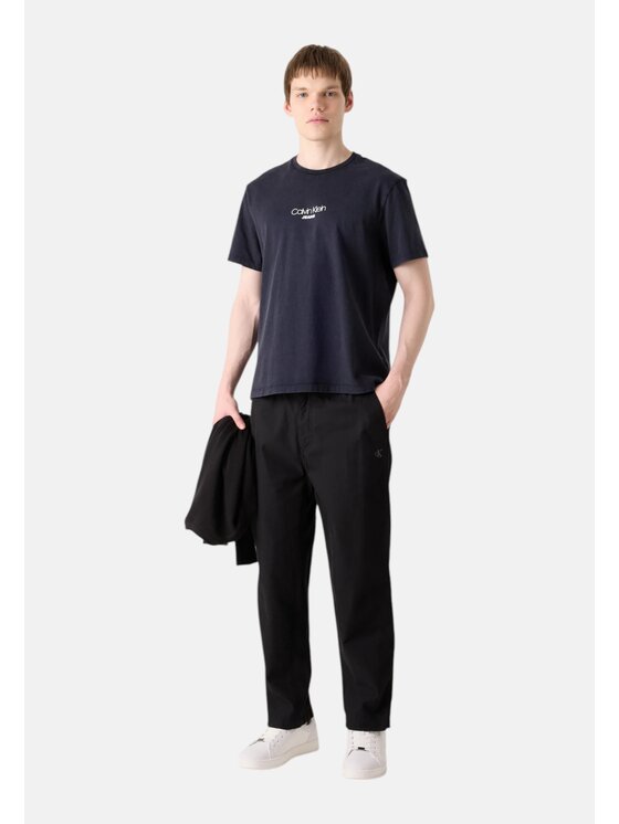 Calvin Klein Calvin Klein T-shirt q-roa-35025 Blu Regular Fit