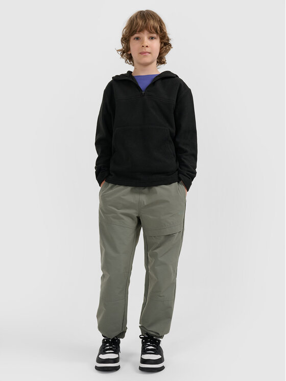 4F 4F Bluza APRES SKI Czarny Regular Fit