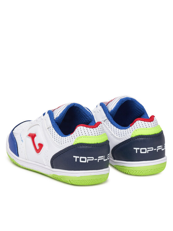 Joma Joma Ποδοσφαιρικά Παπούτσια Top Flex Jr 2502 TPJS2502IN Λευκό