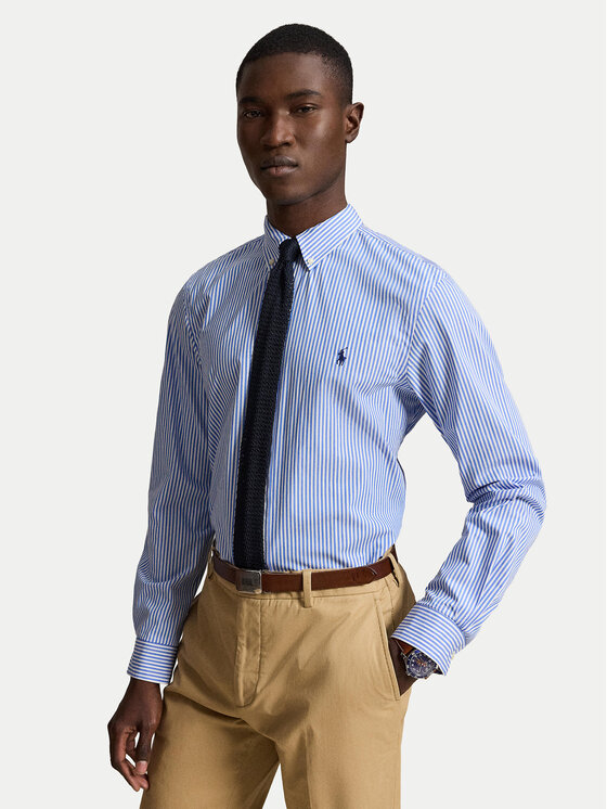 Polo Ralph Lauren Cămașă 710929344001 Albastru Slim Fit
