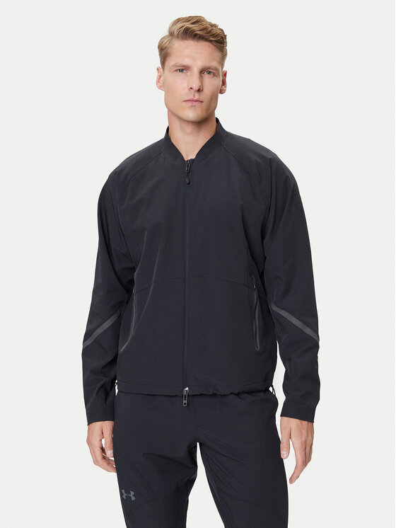 Under Armour Under Armour Μπουφάν μεταβατικό Ua Unstoppable Bomber 1377170-001 Μαύρο Loose Fit