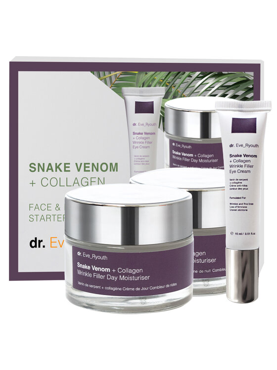 dr. Eve Ryouth dr. Eve Ryouth Zestaw startowy Ultimate Wrinkle Filler do twarzy i oczu (edycja limitowana) Zestaw do pielęgnacji