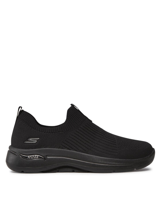 Skechers Sneakersy Go Walk Arch Fit Iconic 124409/BBK Čierna