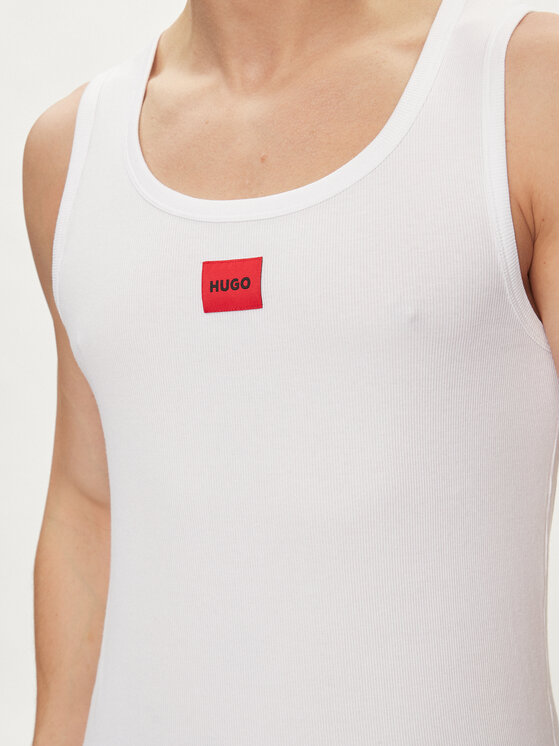 HUGO Hugo Tank top Edge 50515657 Bijela Regular Fit