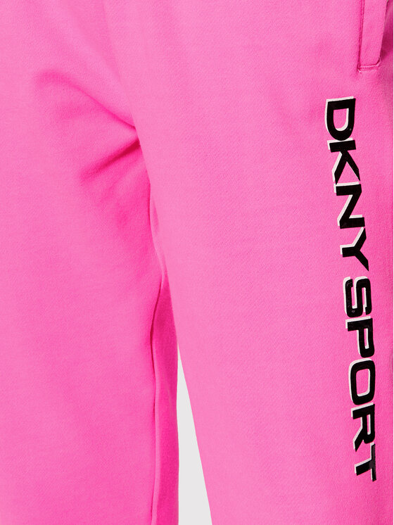 DKNY Sport DKNY Sport Spodnie dresowe DP1P2981 Różowy Regular Fit