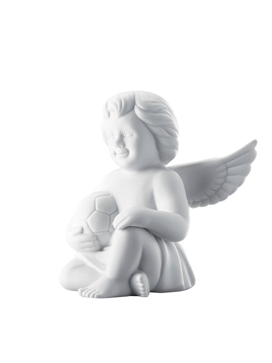 Rosenthal Rosenthal Figurka Anioł duży piłkarz Biały