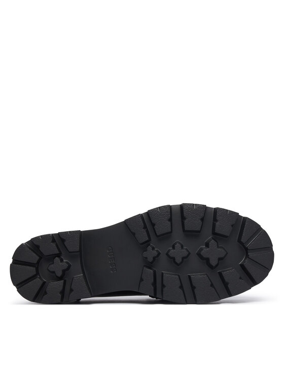 Guess Guess лоуфъри с дебела подметка FLFYAA ELE14 Черен