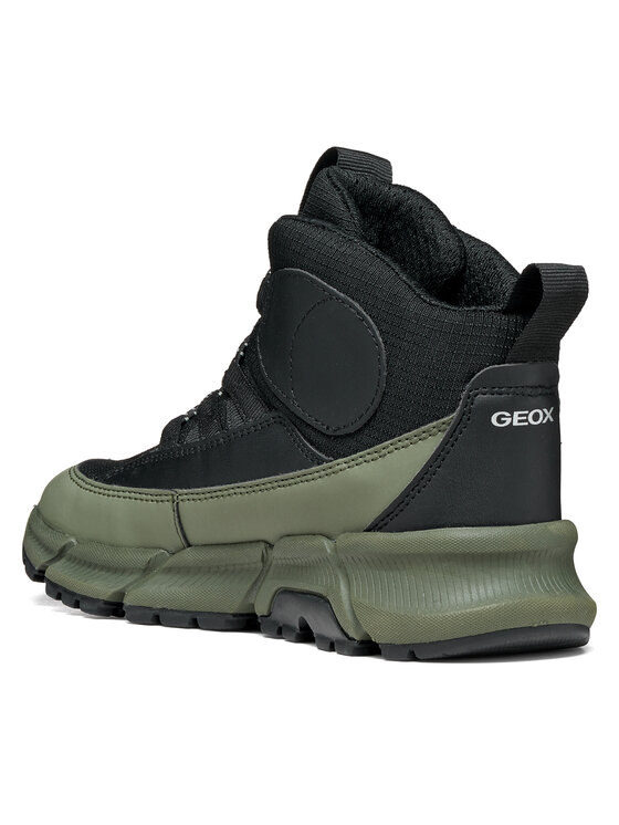 Geox Geox Зимни обувки J Flexyper Plus Boy B Abx J66LCF 0FUCE C0033 M Тъмнозелен