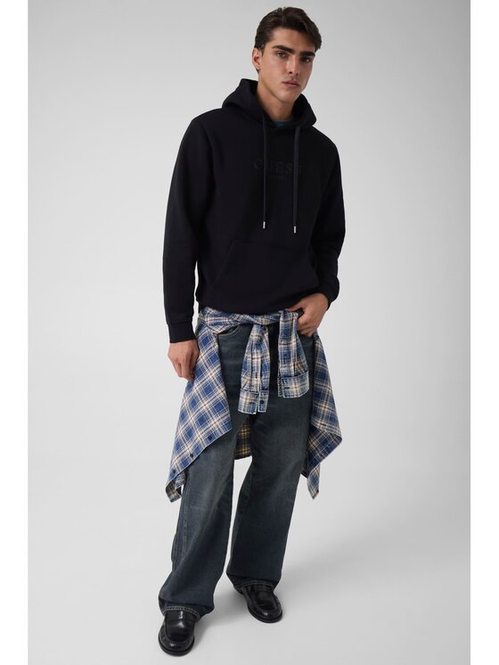 Guess Guess Mikina 184009 Černá Classic Fit