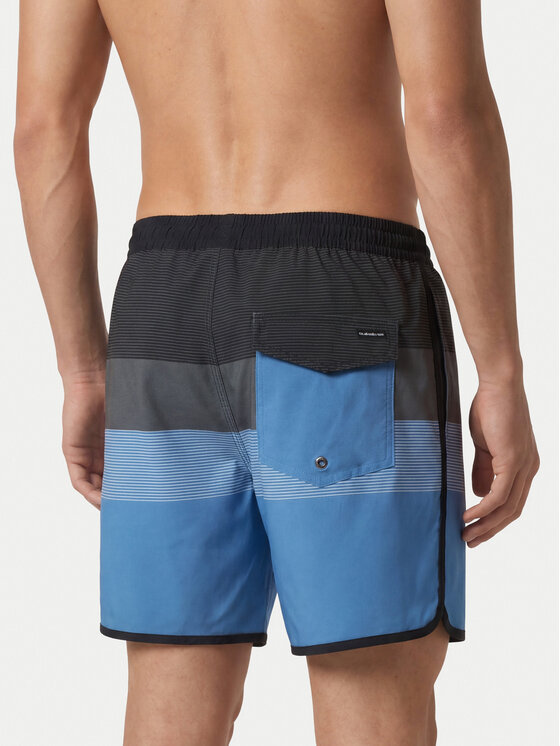 Quiksilver Quiksilver Szorty kąpielowe Stretch Scallop Volley 16 EQYJV04218 Niebieski Regular Fit