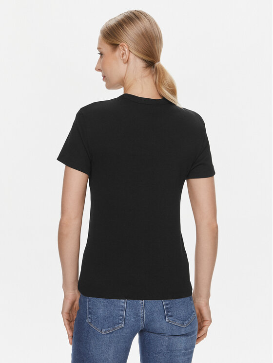 Calvin Klein Jeans Calvin Klein Jeans T-Shirt J20J222687 Černá Regular Fit