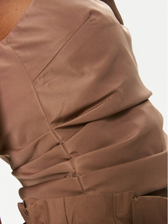 PINKO Pinko Bluză Nosiola 102780 Y3LE Maro Slim Fit