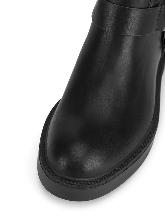 MEXX MEXX Kozačky ve vojenském stylu MI001804743W Černá