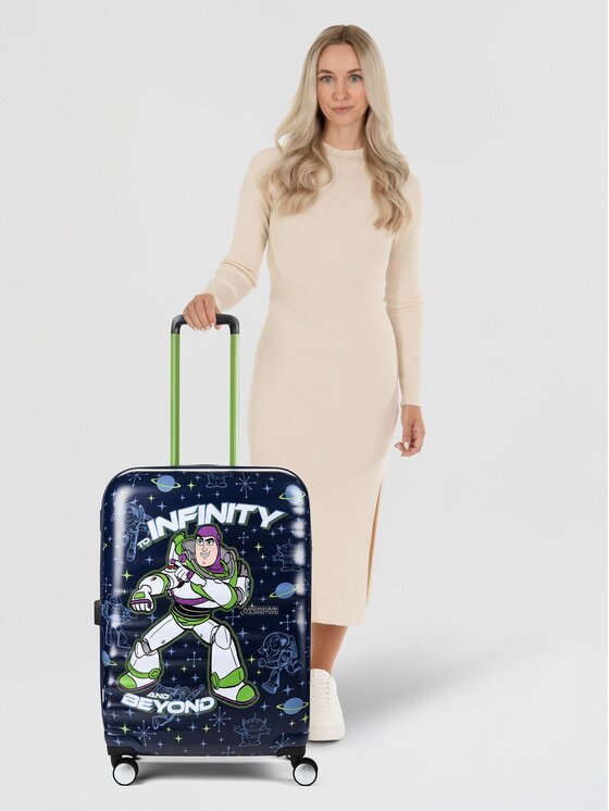 American Tourister American Tourister Walizka średnia 310756 Granatowy
