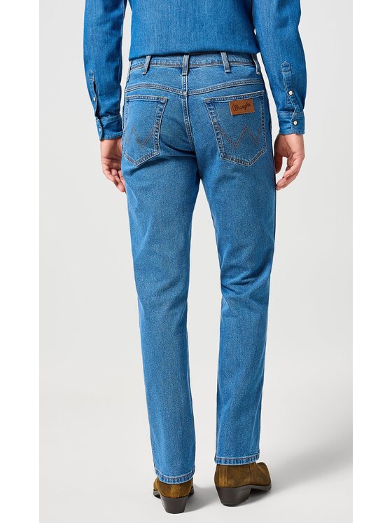 Wrangler Wrangler Jeansy Texas Niebieski Straight Fit