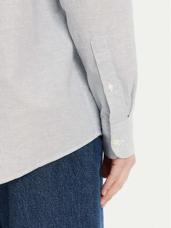 Tommy Jeans Tommy Jeans Koszula DW0DW20292 Niebieski Relaxed Fit