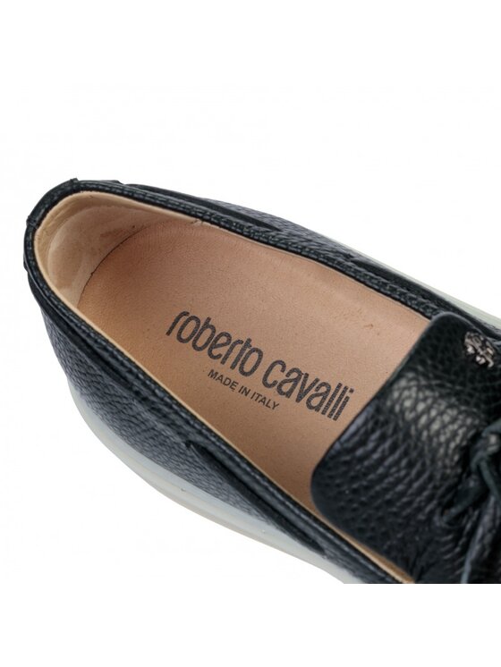 Roberto Cavalli Roberto Cavalli Mokasíny QRS007 PZA87 Černá