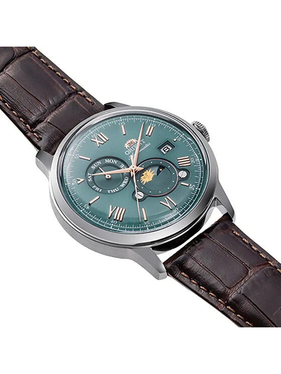 Orient Orient Hodinky RA-AK0805E30B Hnedá