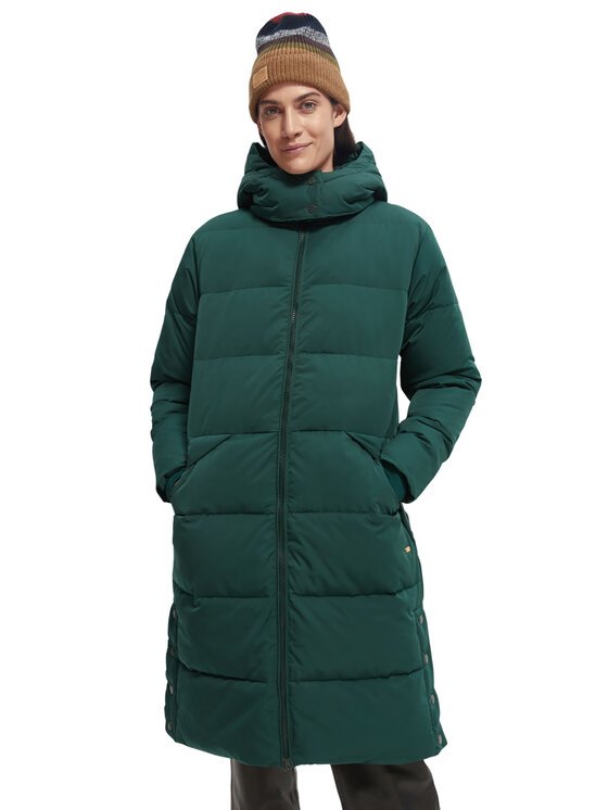 Scotch & Soda Scotch & Soda Zimní bunda 168761 Zelená Regular Fit