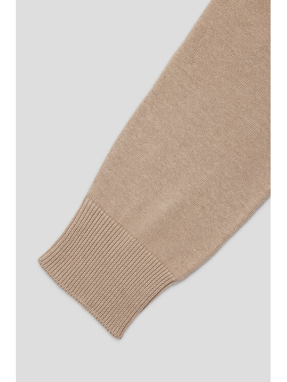 Lancerto Lancerto Sweter Simen SW073224000054 Beżowy Regular Fit