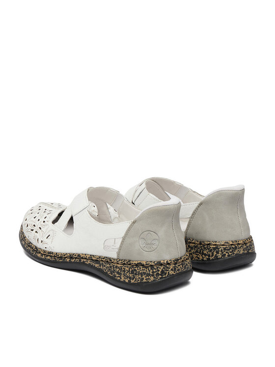 Rieker Rieker Pantofi CEO-46352-80 Alb