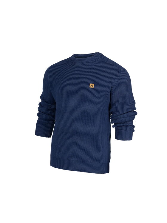 Bergson Bergson Sweter SAILOR Mateusz Kusznierewicz Granatowy Regular Fit