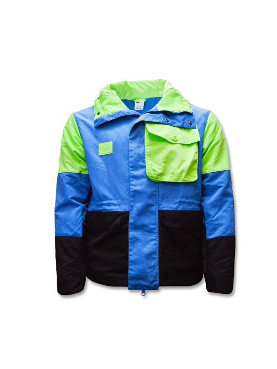 Nike Męska Kurtka bomber, rozmiar XL, Zielona, LeBron Premium