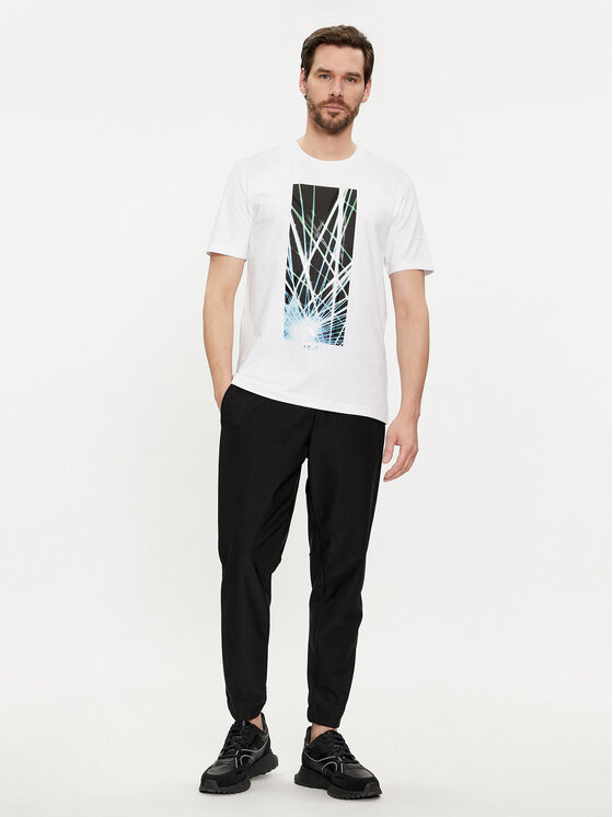 BOSS Boss T-krekls 50514647 Balts Regular Fit