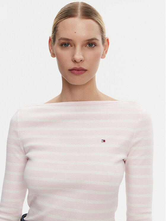 Tommy Hilfiger Tommy Hilfiger Bluse New Cody WW0WW40589 Rosa Slim Fit