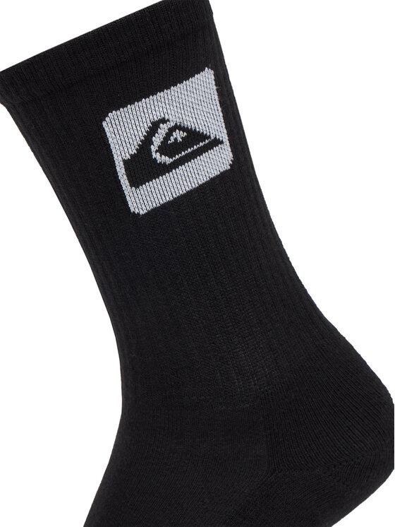 Quiksilver Quiksilver Комплект 5 чифта дълги чорапи унисекс EQYAA04066 Черен