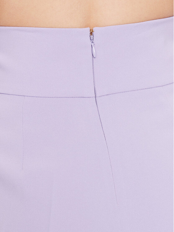 PINKO Pinko Medžiaginės kelnės Natalia 100052 7624 Violetinė Regular Fit