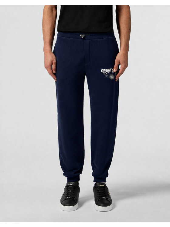 PHILIPP PLEIN PHILIPP PLEIN Spodnie dresowe 25999 Granatowy Jogger Fit