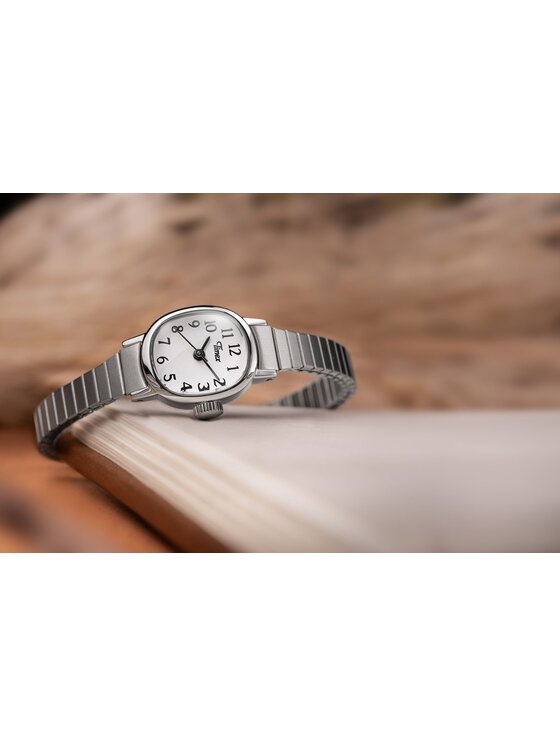 Timex Timex Zegarek TW2Y47300 Srebrny