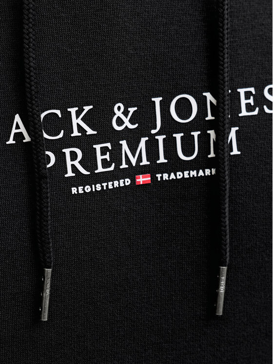 Jack & Jones Jack & Jones Mikina Archie 12216335 Černá Regular Fit