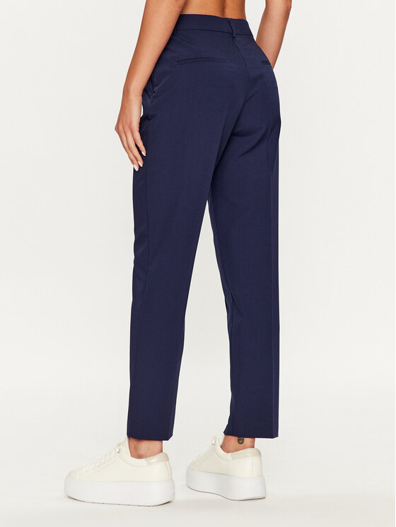 Pantaloni blu benetton top