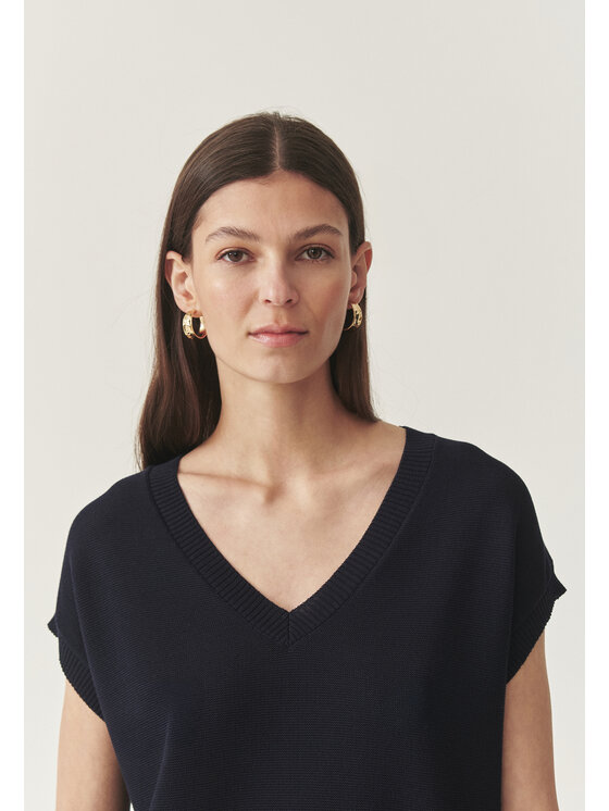 TATUUM Tatuum Bluzka EZALJA Granatowy Loose Fit