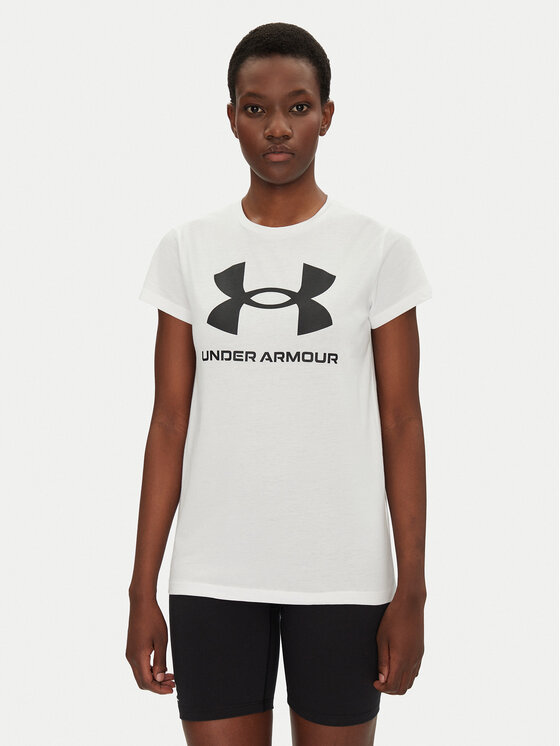 Under Armour Under Armour T-shirt Rival Logo SS 1356305 Bijela Regular Fit