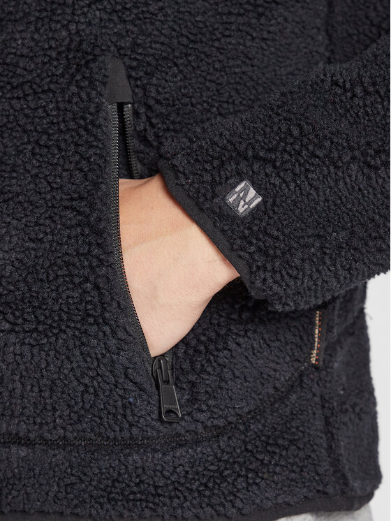 Napapijri Napapijri Fleecejacke Yupik NP0A4GNT Schwarz Regular Fit