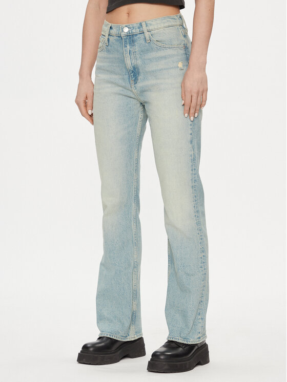 Calvin Klein Jeans Calvin Klein Jeans Traperice Authentic J20J222449 Plava Bootcut Fit