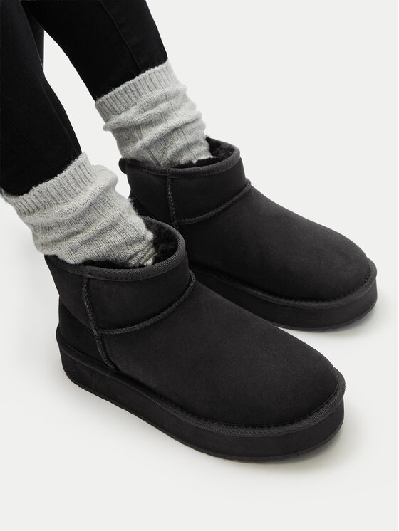 EMU Australia Апрески Stinger Micro Flatform 2.0 W13296 Черен