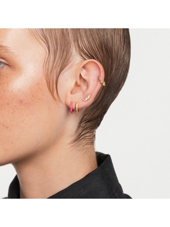 ANIA KRUK ANIA KRUK Piercing SRUKC2082Z Żółte złocenie