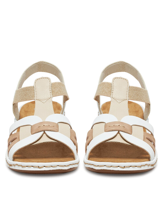 Rieker Rieker Sandalen 65918-81 Weiß