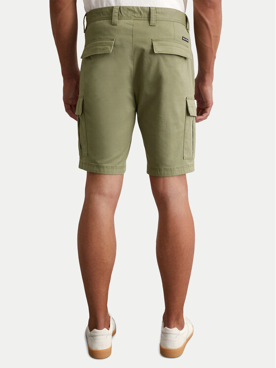 Marc O'Polo Marc O'Polo Stoffshorts 536 0111 15056 Grün Regular Fit