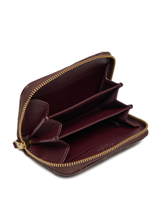 Coach Coach Малък дамски портфейл CM505 Виолетов