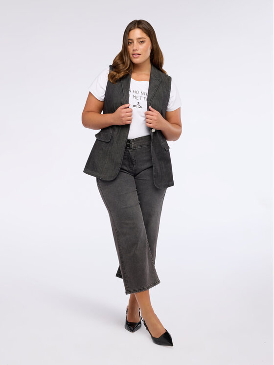 Fiorella Rubino Fiorella Rubino Giacca outdoor L413T000052N033 Nero Slim Fit