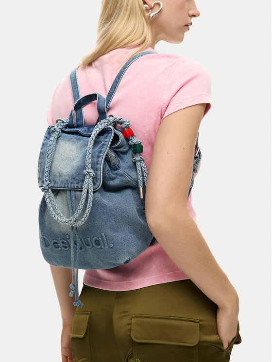 Desigual Desigual Rucksack 26SAKD07 Blau