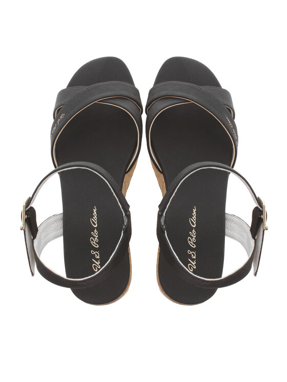 U.S. Polo Assn. U.S. Polo Assn. Sandali Loren LOREN002 Črna