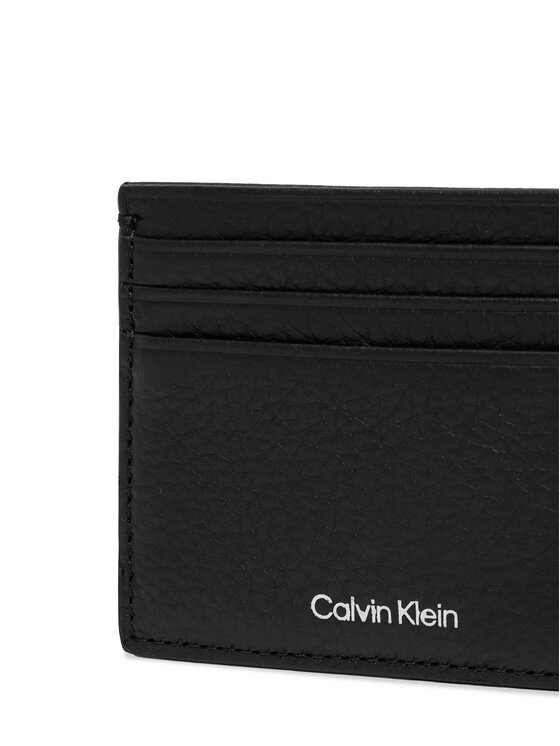 Calvin Klein Calvin Klein Set cadou Foil Emboss Cardholder + Belt LV04D0020G Negru