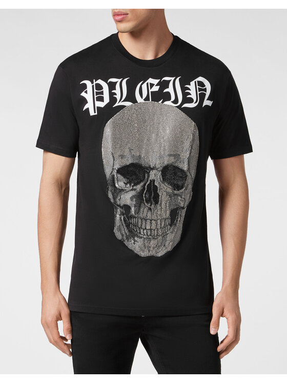 PHILIPP PLEIN PHILIPP PLEIN T-Shirt 6015 Czarny Regular Fit